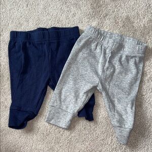 Carter's Navy and Gray Baby Jogger Pants - 2 Pack